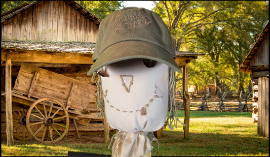 casquette Les Graines de Gueux kaki et cuivre